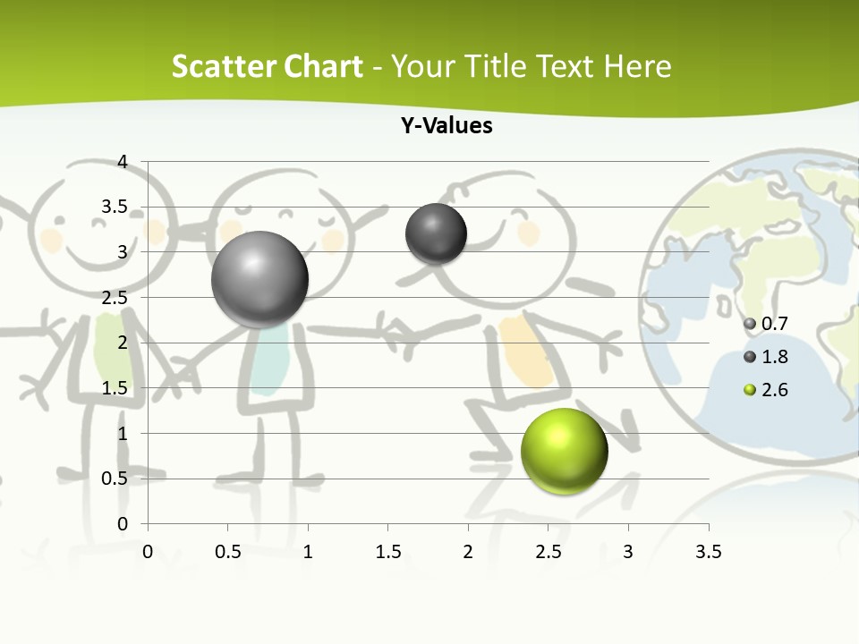 A Group Of People Holding Hands With The Earth In The Background PowerPoint Template
