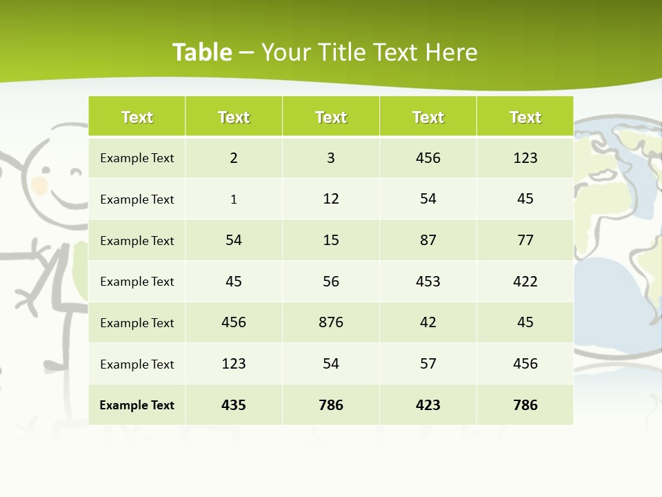 A Group Of People Holding Hands With The Earth In The Background PowerPoint Template