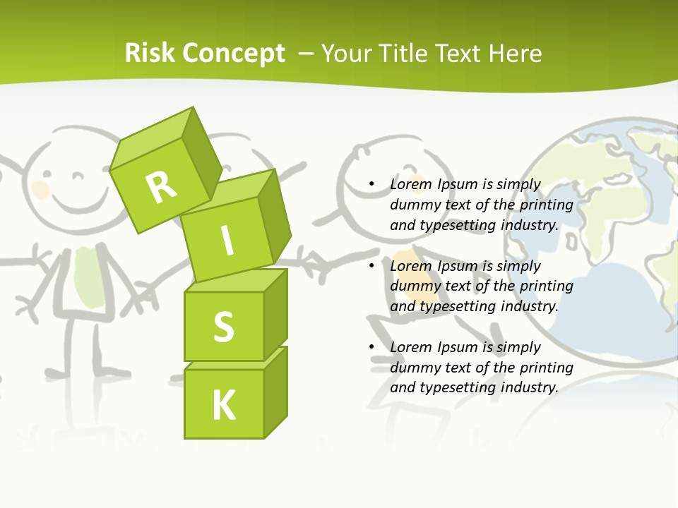 A Group Of People Holding Hands With The Earth In The Background PowerPoint Template