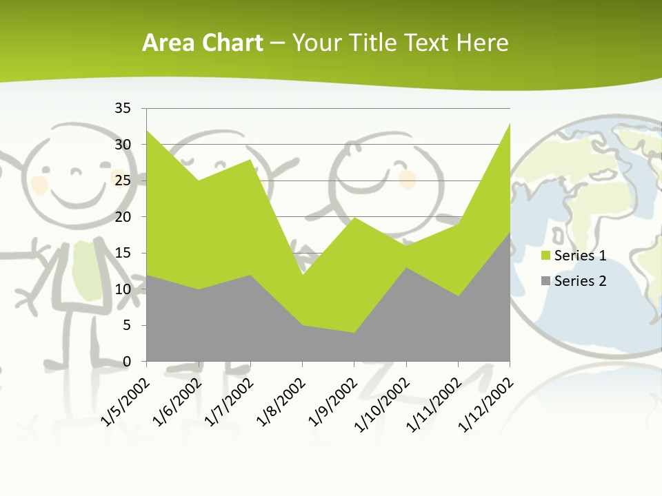 A Group Of People Holding Hands With The Earth In The Background PowerPoint Template
