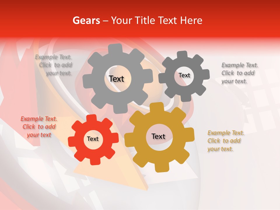 Arrows Sparse Symbol PowerPoint Template