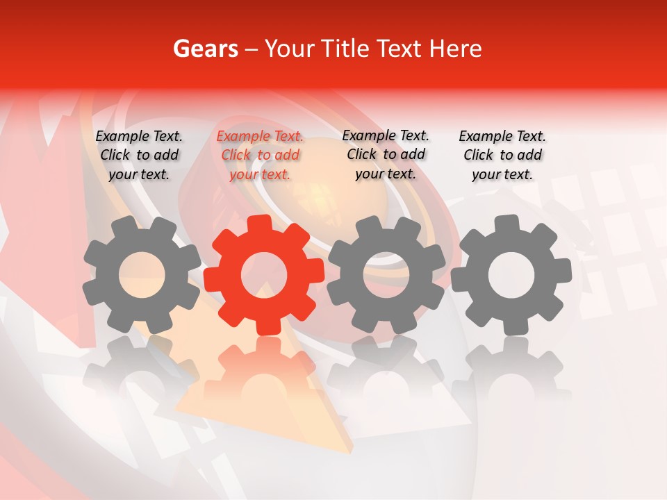 Arrows Sparse Symbol PowerPoint Template