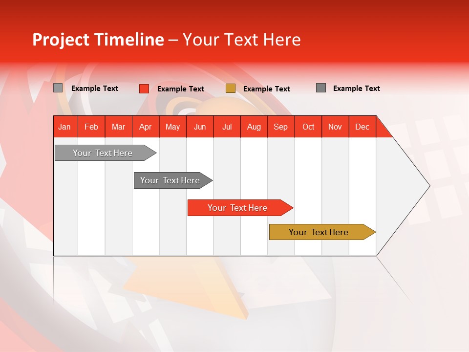 Arrows Sparse Symbol PowerPoint Template
