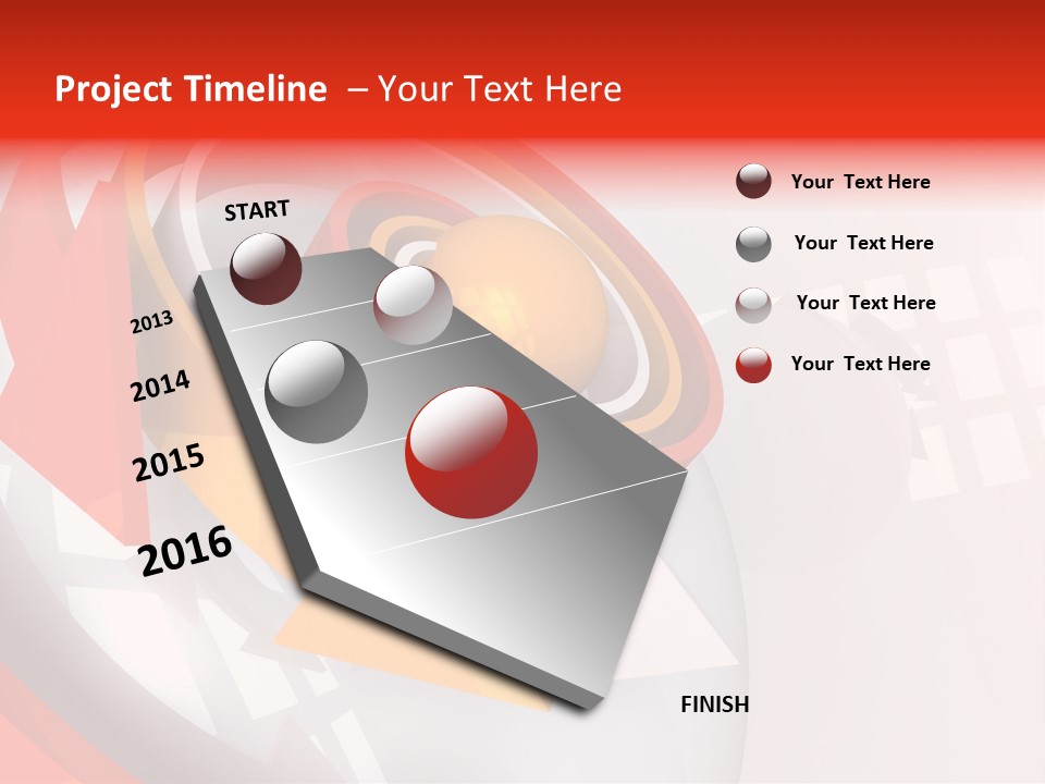 Arrows Sparse Symbol PowerPoint Template