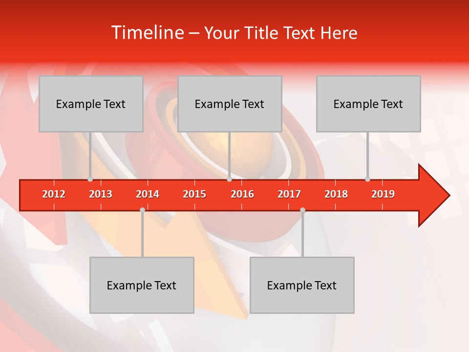 Arrows Sparse Symbol PowerPoint Template
