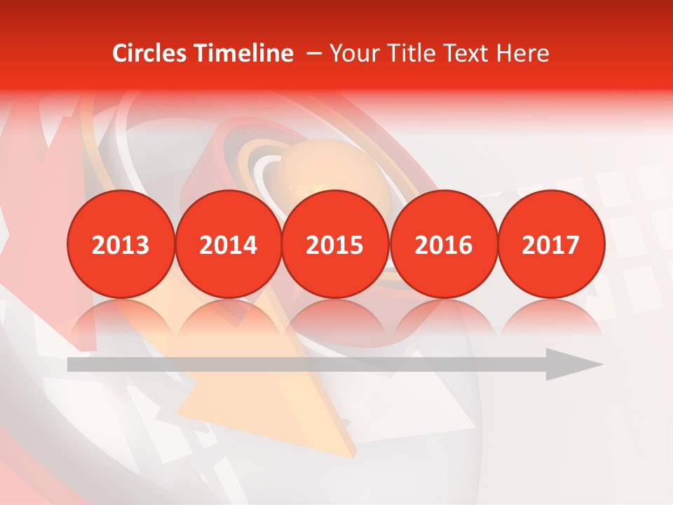 Arrows Sparse Symbol PowerPoint Template