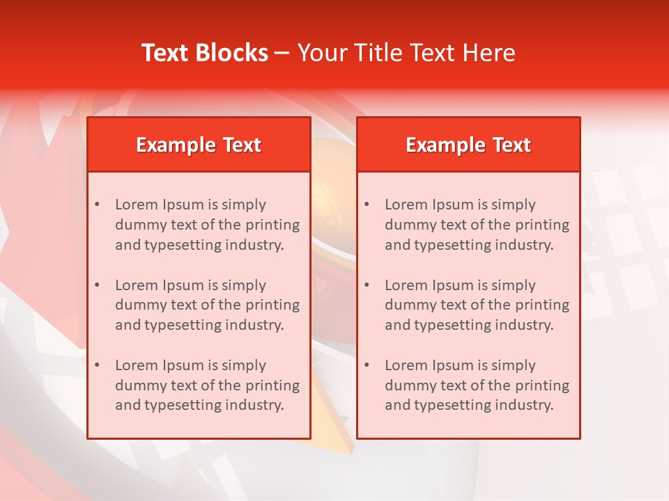 Arrows Sparse Symbol PowerPoint Template