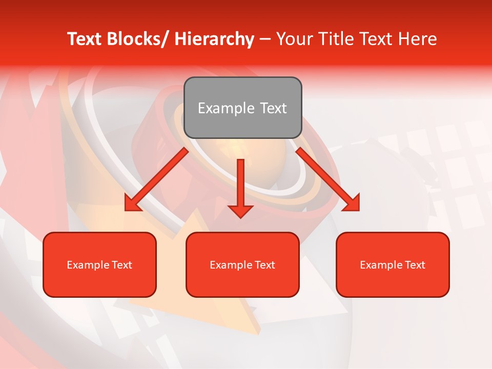 Arrows Sparse Symbol PowerPoint Template