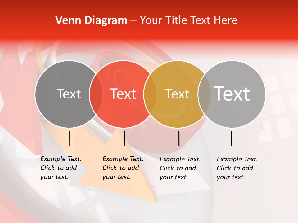 Arrows Sparse Symbol PowerPoint Template
