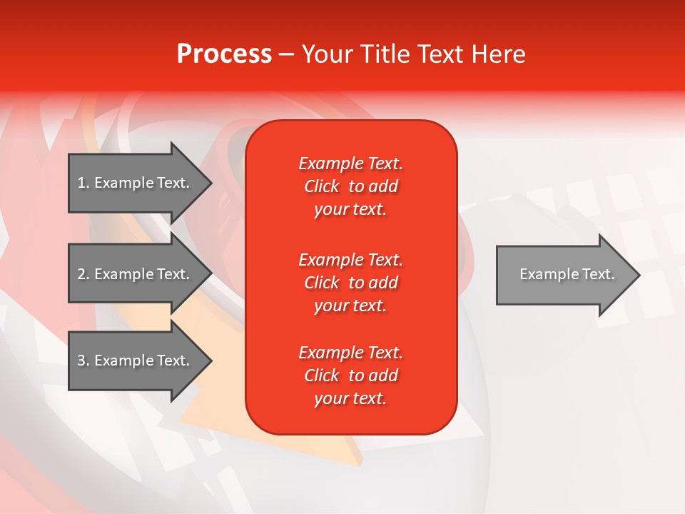 Arrows Sparse Symbol PowerPoint Template