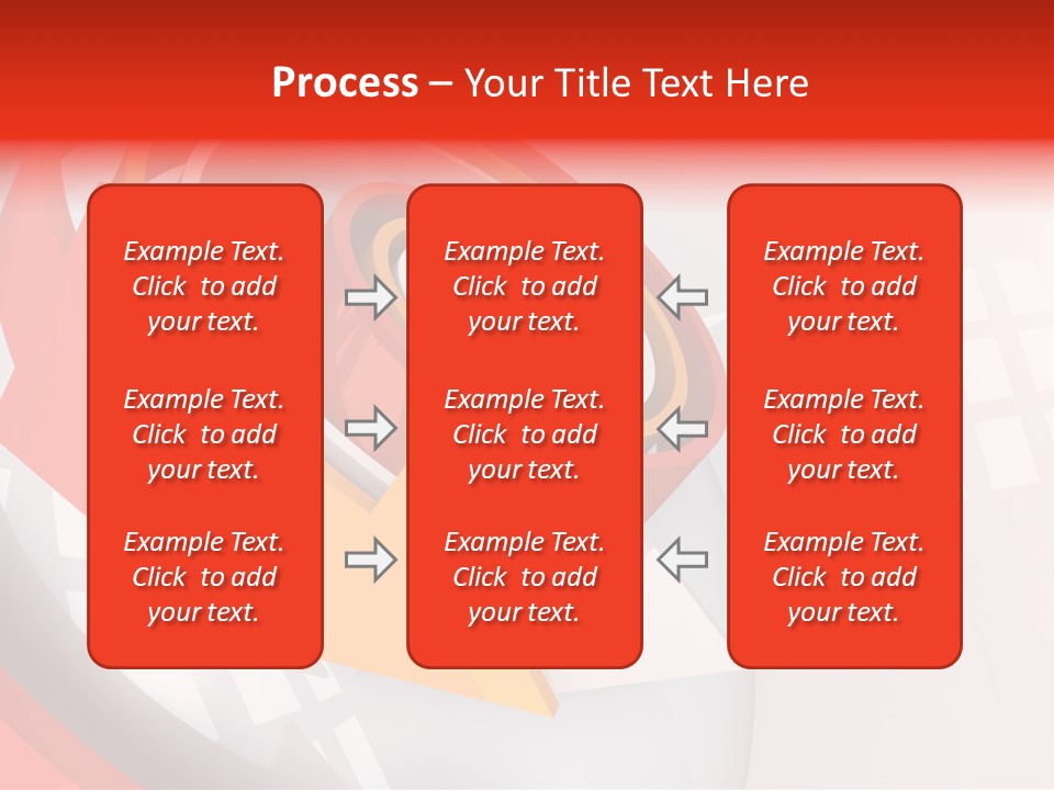 Arrows Sparse Symbol PowerPoint Template