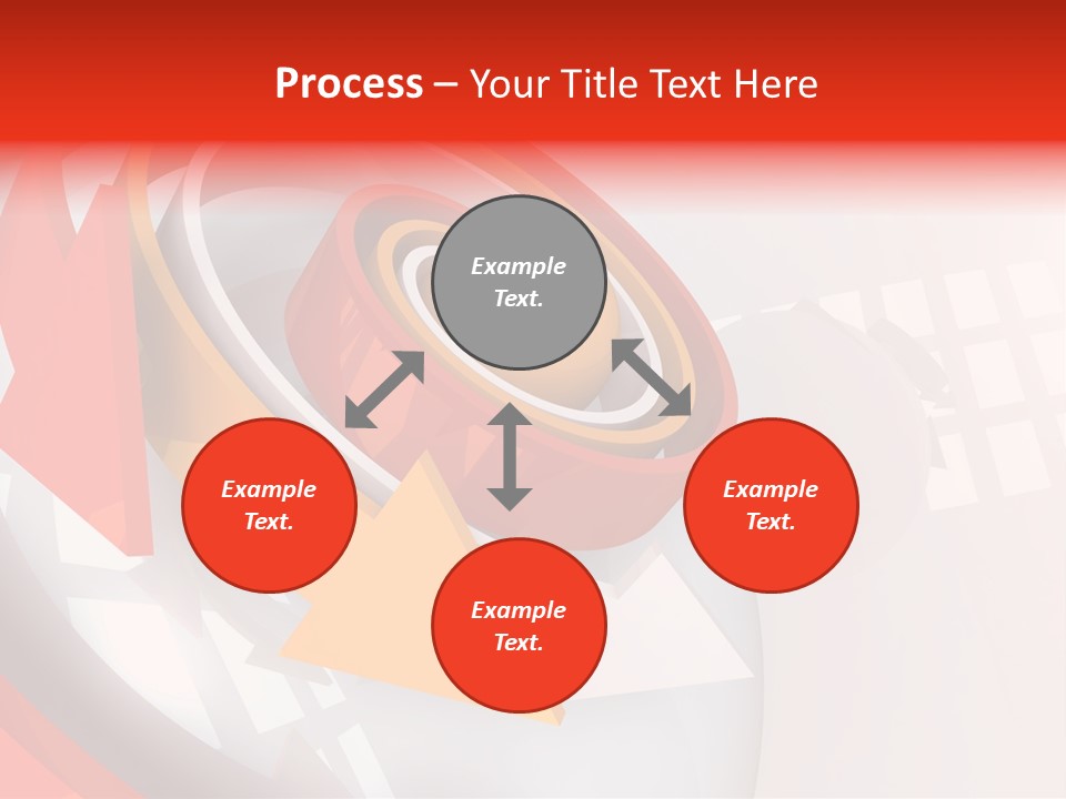 Arrows Sparse Symbol PowerPoint Template
