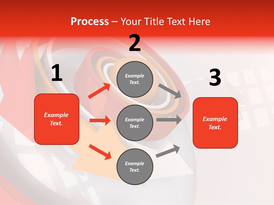 Arrows Sparse Symbol PowerPoint Template