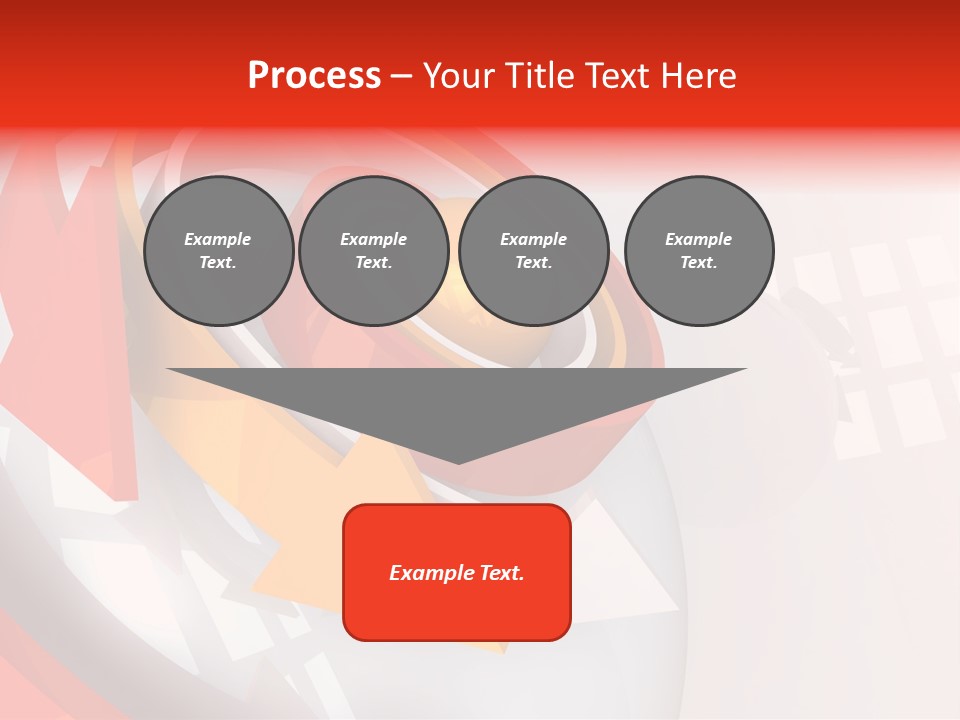 Arrows Sparse Symbol PowerPoint Template