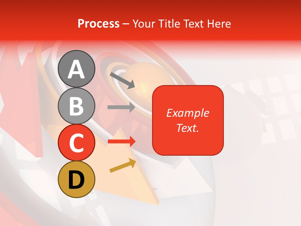 Arrows Sparse Symbol PowerPoint Template