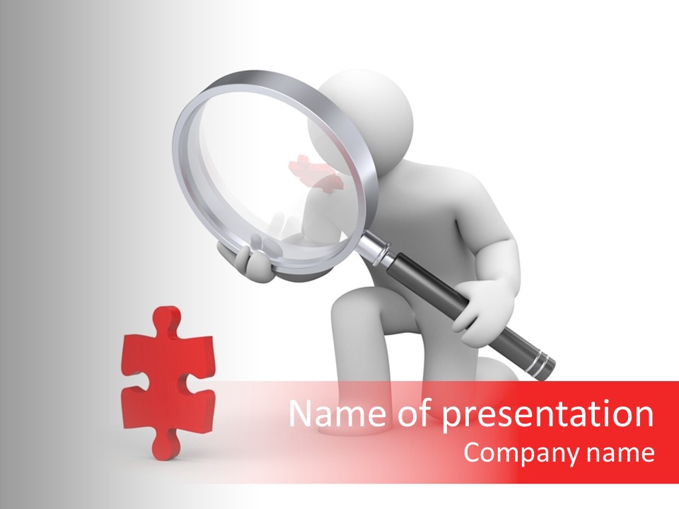 Business Tool Search PowerPoint Template