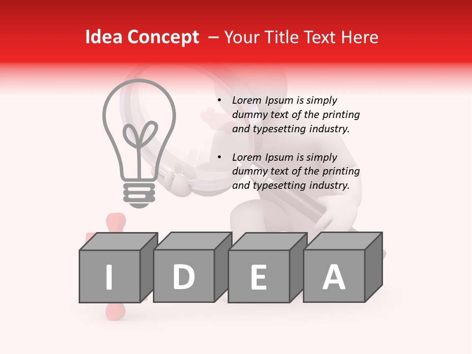 Business Tool Search PowerPoint Template