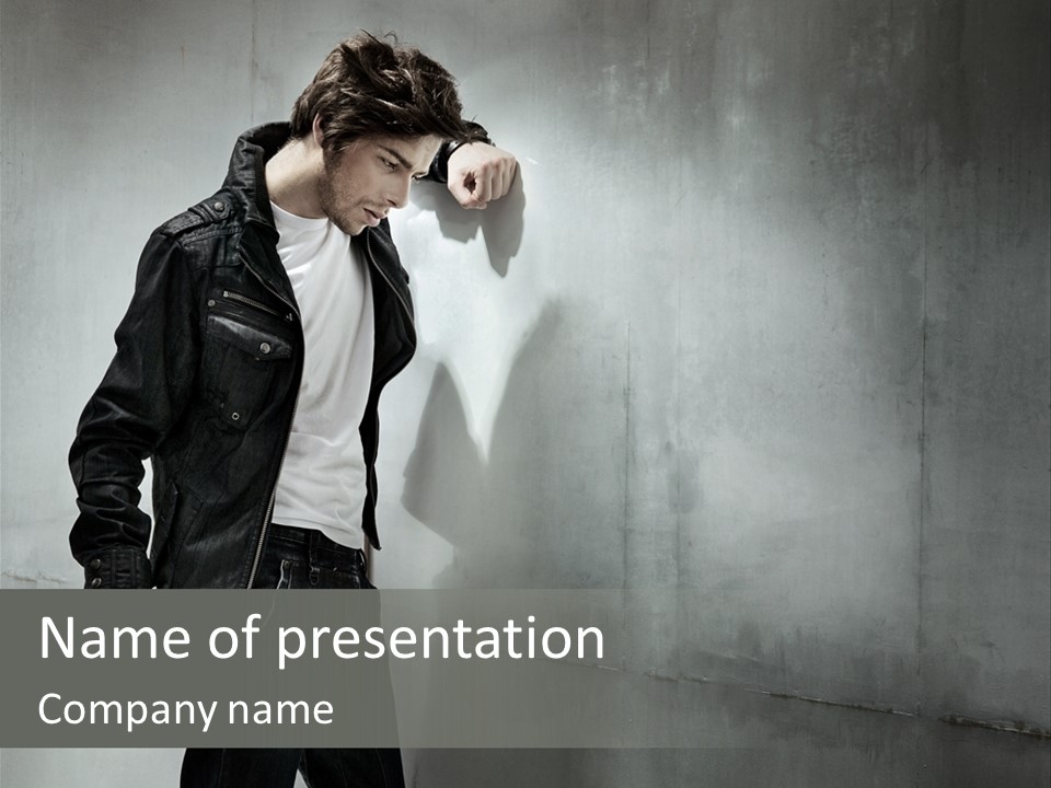 Serious Rough Attractive PowerPoint Template