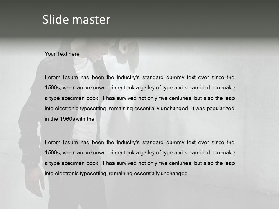 Serious Rough Attractive PowerPoint Template