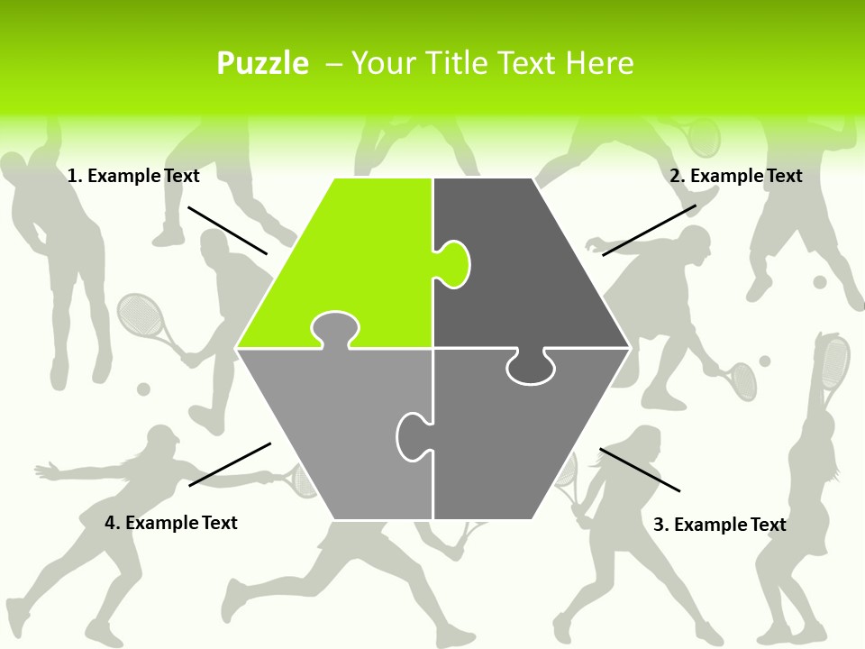 Wta Women Serve PowerPoint Template