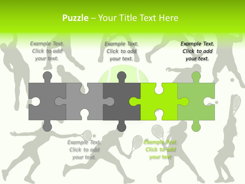 Wta Women Serve PowerPoint Template