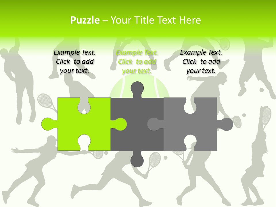 Wta Women Serve PowerPoint Template