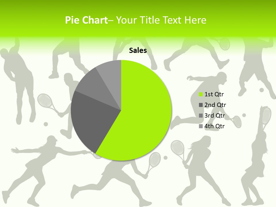 Wta Women Serve PowerPoint Template