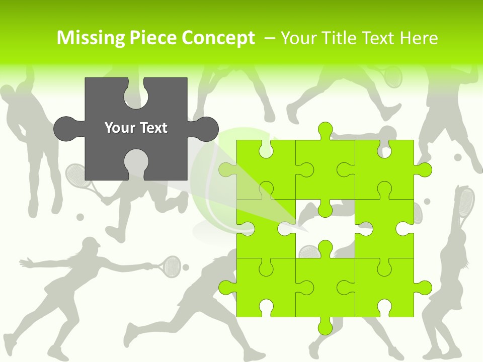 Wta Women Serve PowerPoint Template