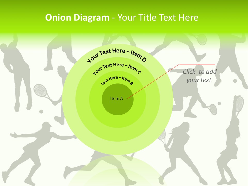 Wta Women Serve PowerPoint Template