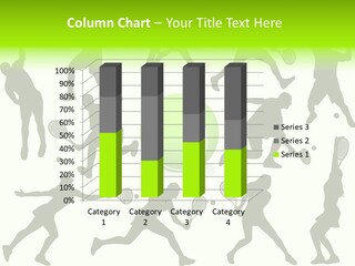 Wta Women Serve PowerPoint Template