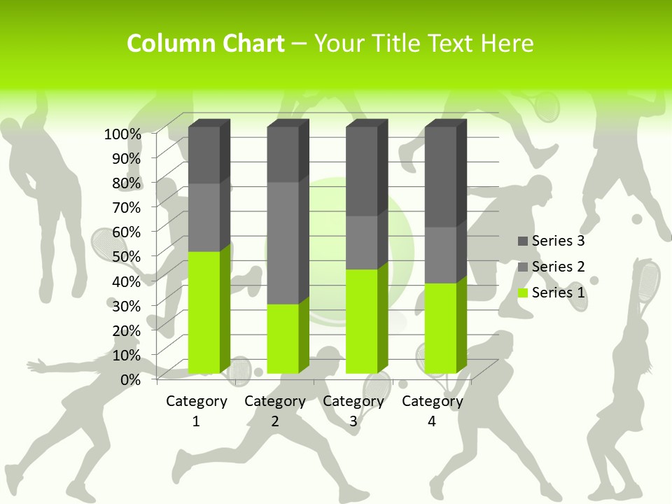 Wta Women Serve PowerPoint Template