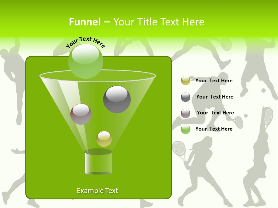 Wta Women Serve PowerPoint Template