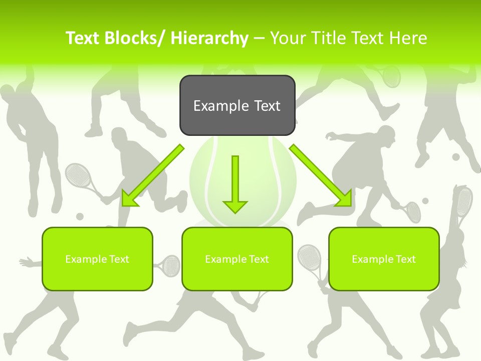 Wta Women Serve PowerPoint Template