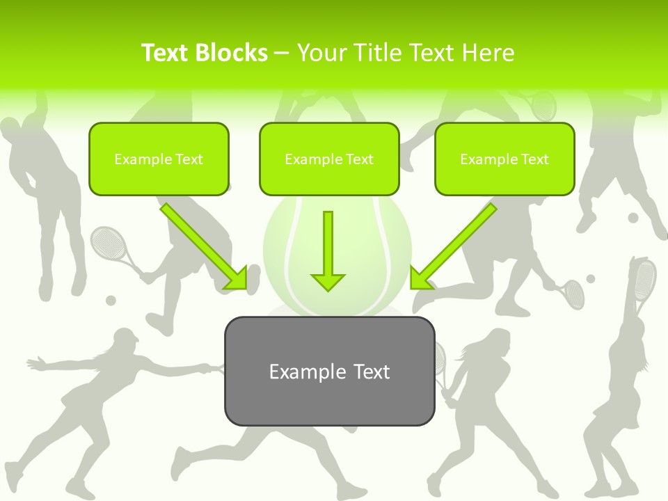 Wta Women Serve PowerPoint Template