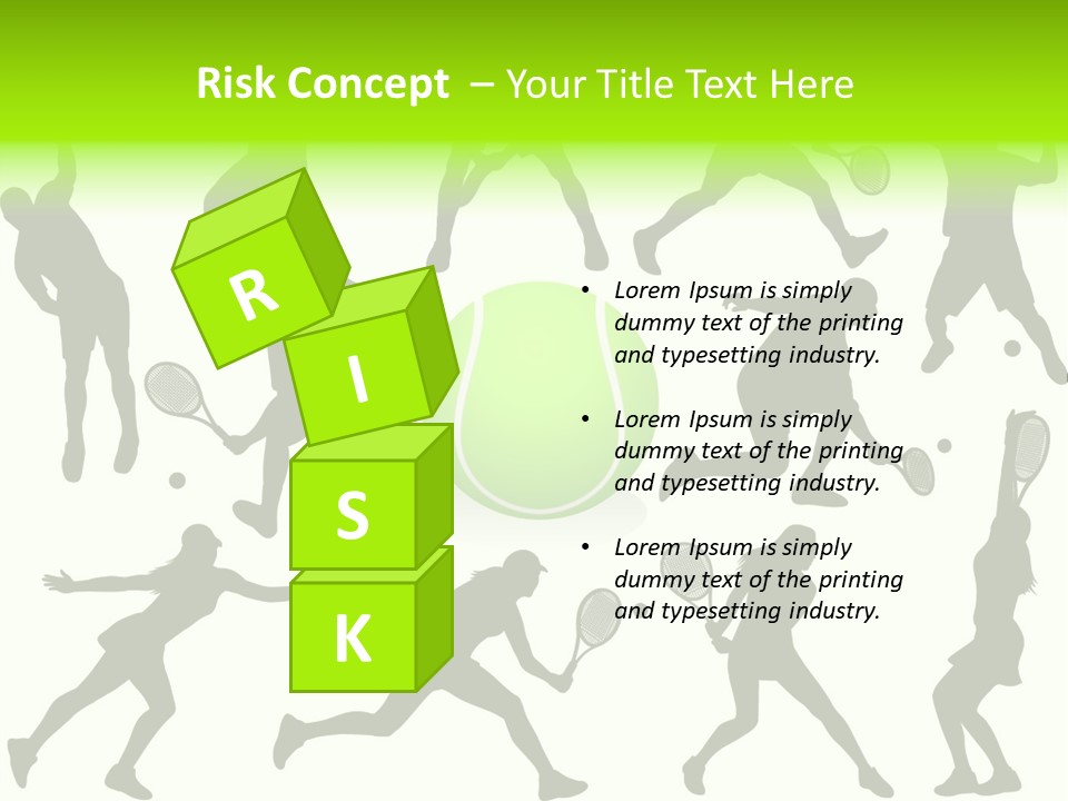 Wta Women Serve PowerPoint Template