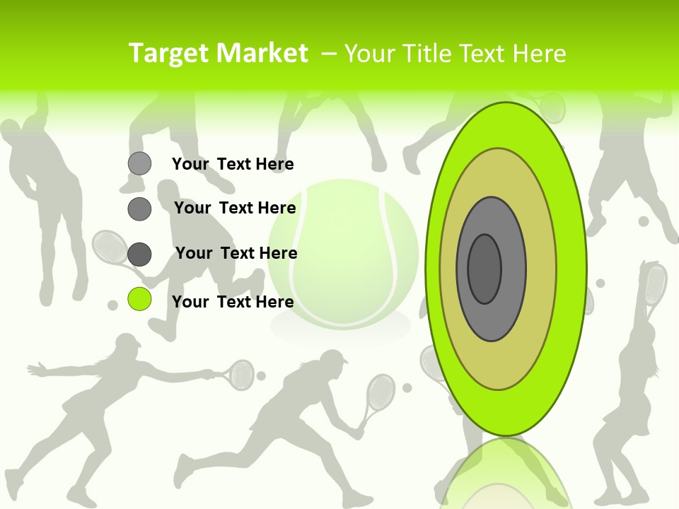 Wta Women Serve PowerPoint Template