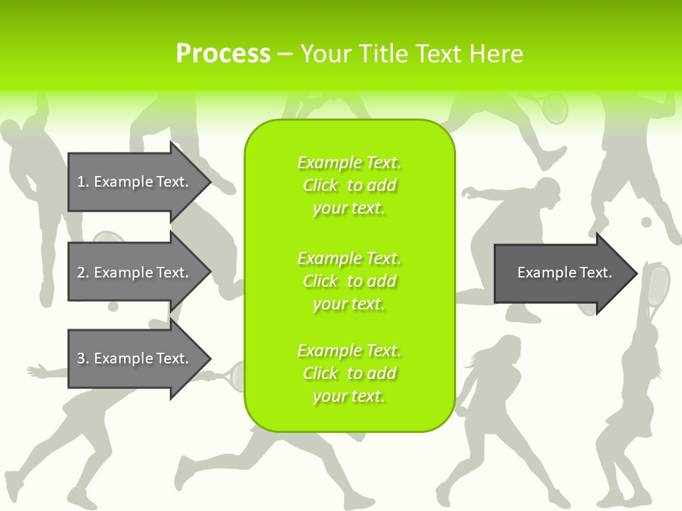 Wta Women Serve PowerPoint Template
