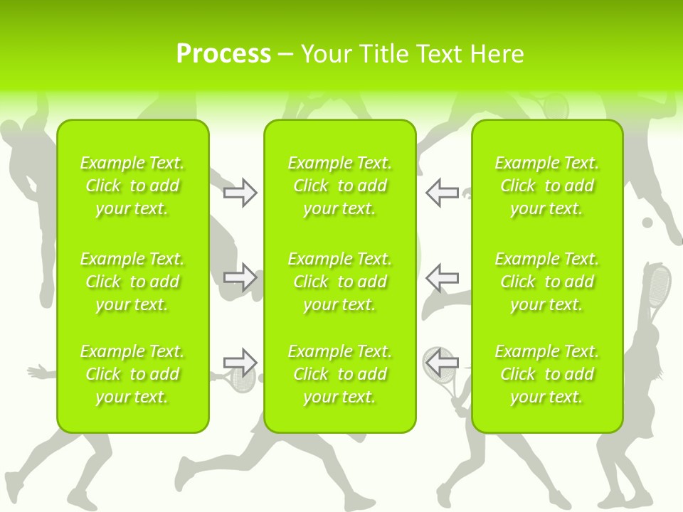 Wta Women Serve PowerPoint Template