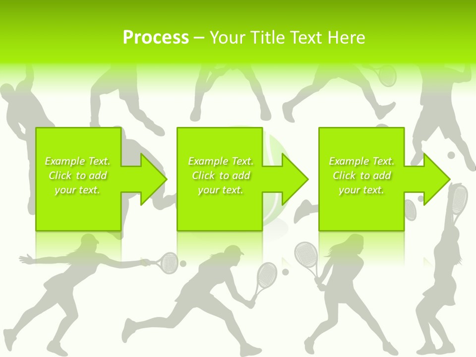 Wta Women Serve PowerPoint Template