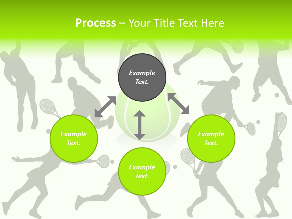 Wta Women Serve PowerPoint Template