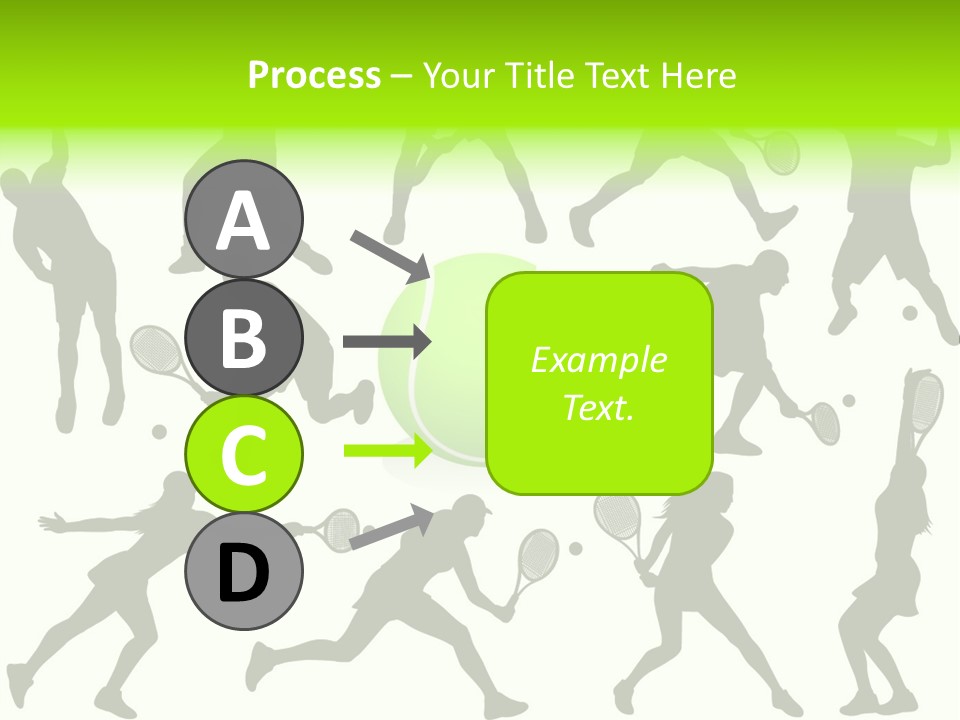 Wta Women Serve PowerPoint Template