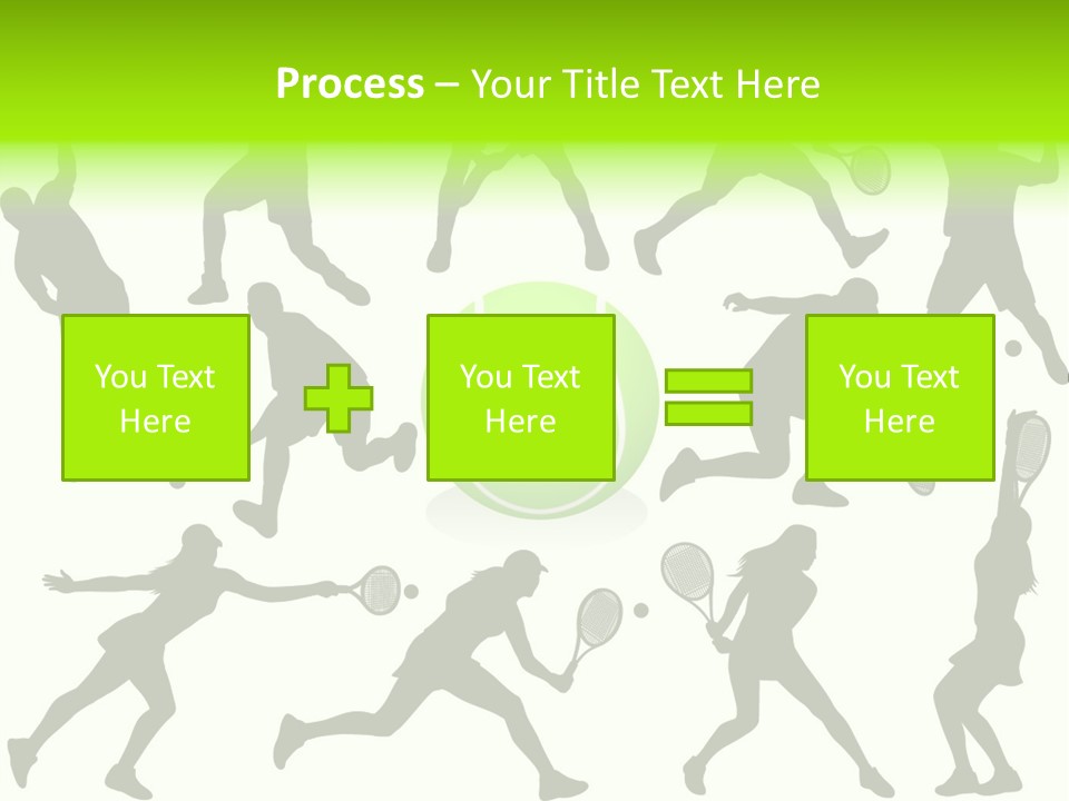 Wta Women Serve PowerPoint Template
