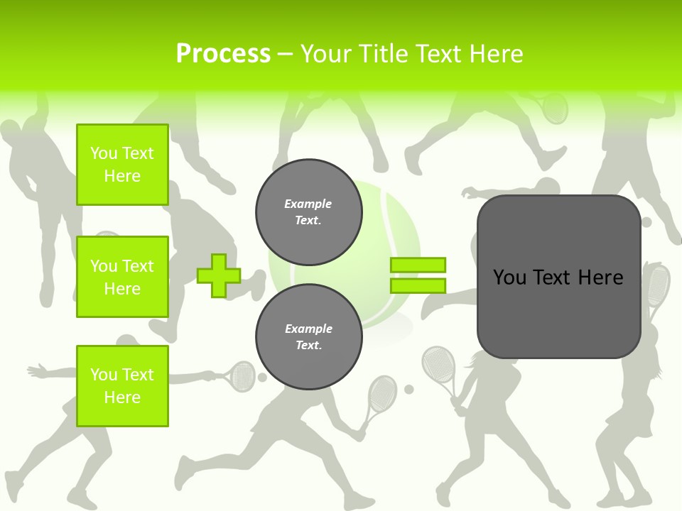 Wta Women Serve PowerPoint Template