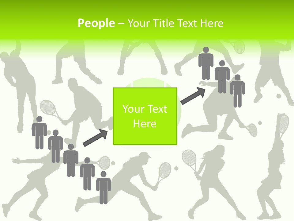 Wta Women Serve PowerPoint Template