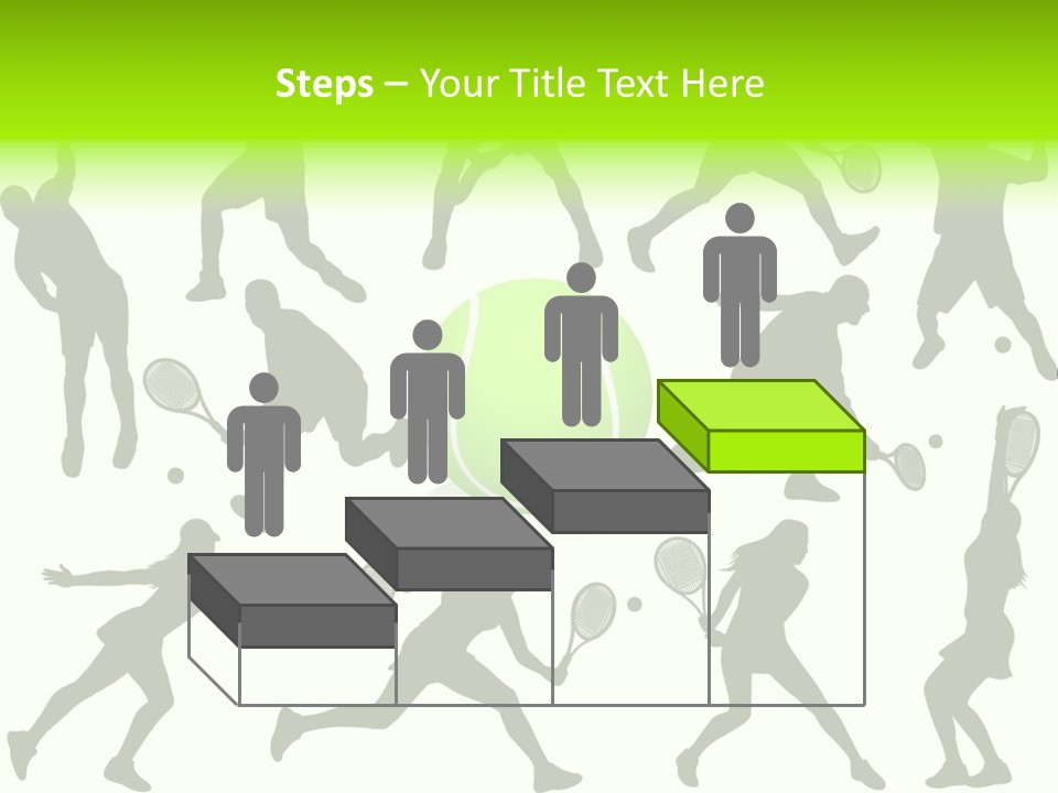 Wta Women Serve PowerPoint Template