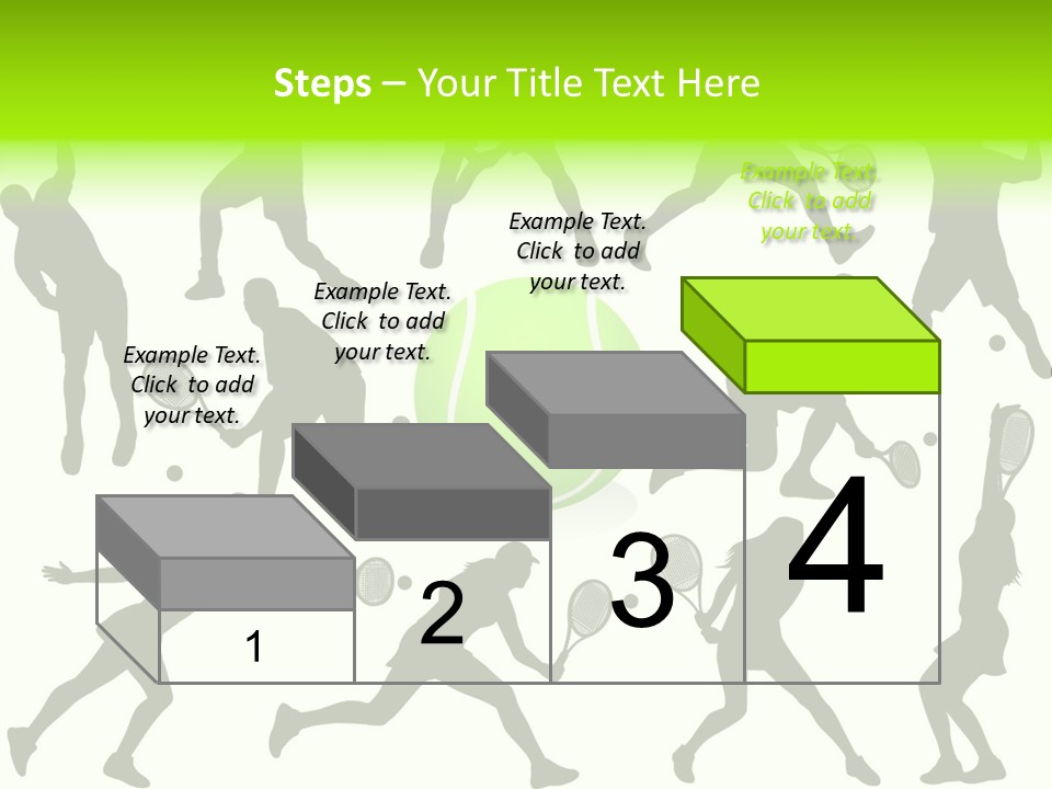 Wta Women Serve PowerPoint Template