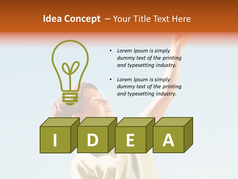 Ecosystem Sticky Toes PowerPoint Template
