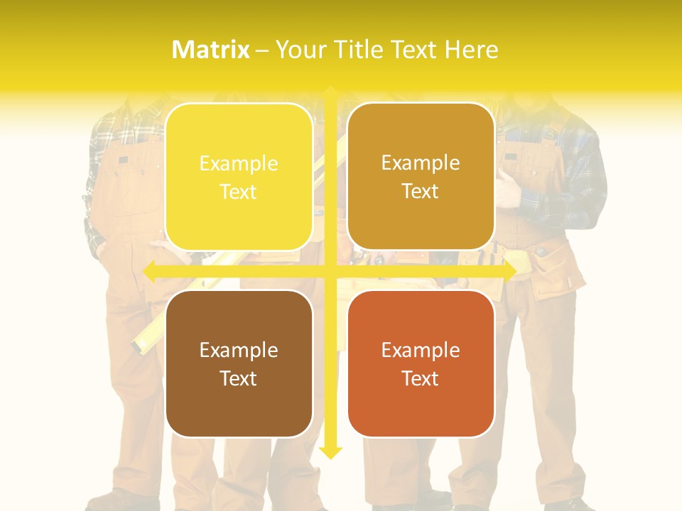 Drill Cable Occupation PowerPoint Template