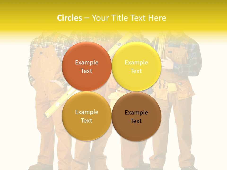 Drill Cable Occupation PowerPoint Template
