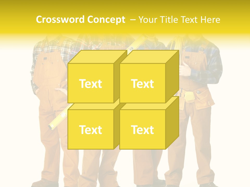Drill Cable Occupation PowerPoint Template